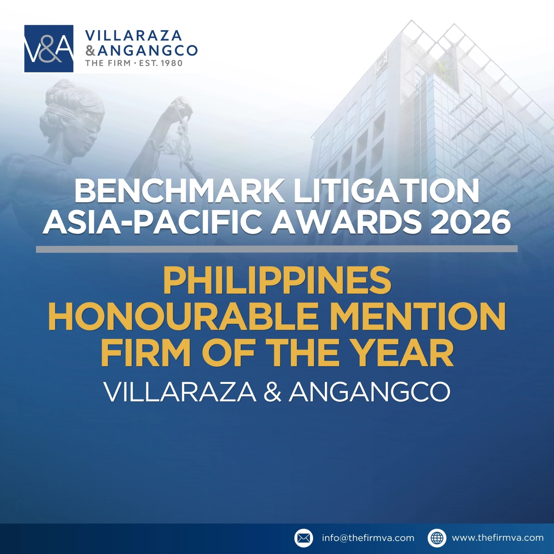 Benchmark Litigation Asia-Pacific Awards 2026