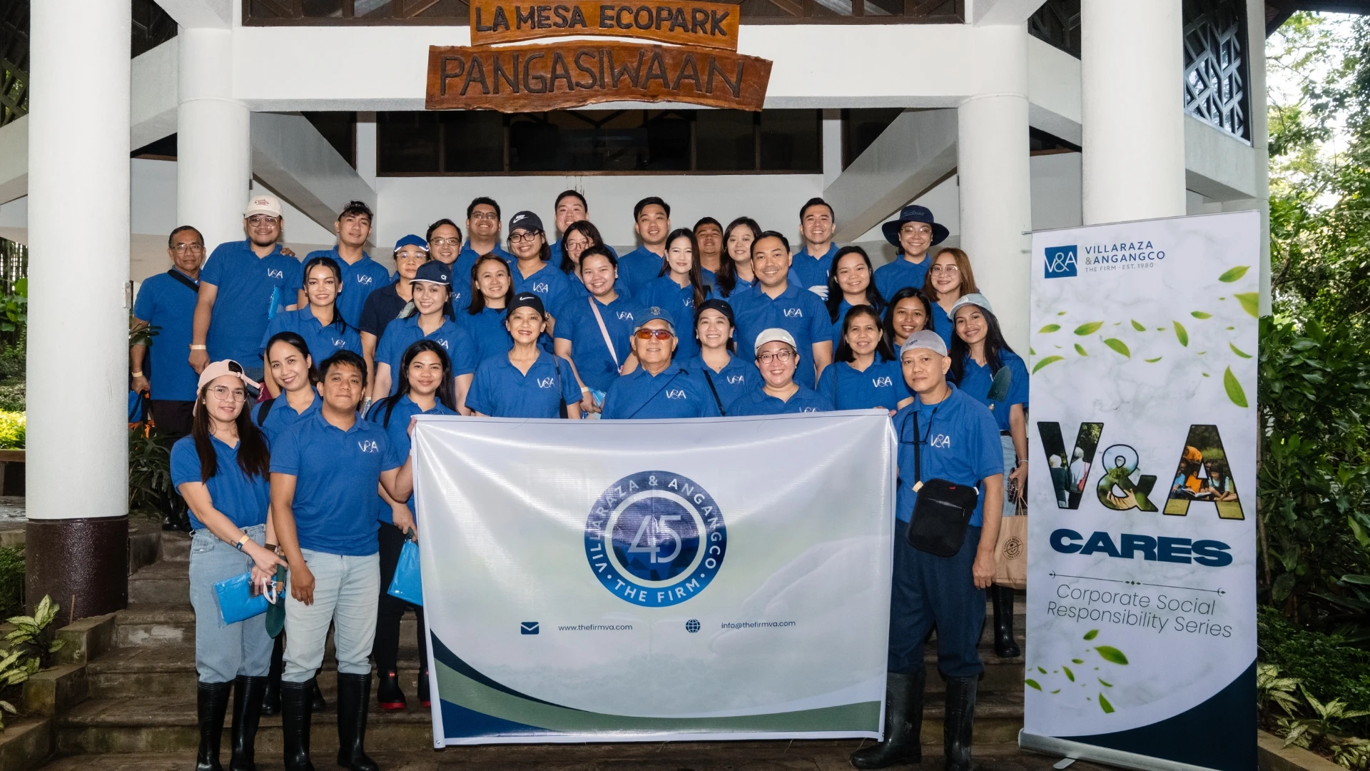 Villaraza & Angangco Celebrates 45 Years with Tree Planting at La Mesa Ecopark