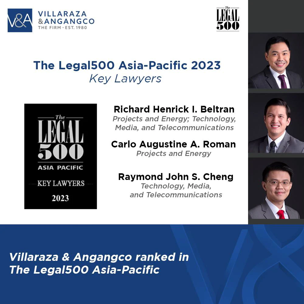 V&A Partners and Associates Recognized in The Legal 500 Asia-Pacific 2023 Rankings