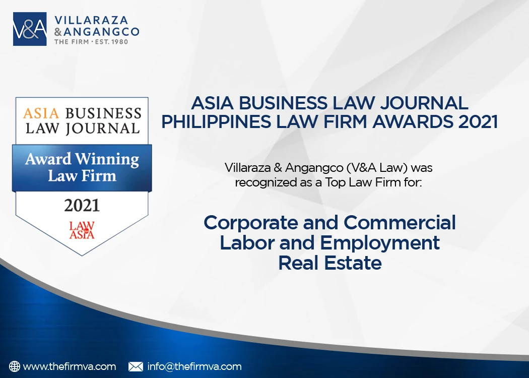 The Firm recognized as a Top Law Firm by Asia Business Law Journal for 2021