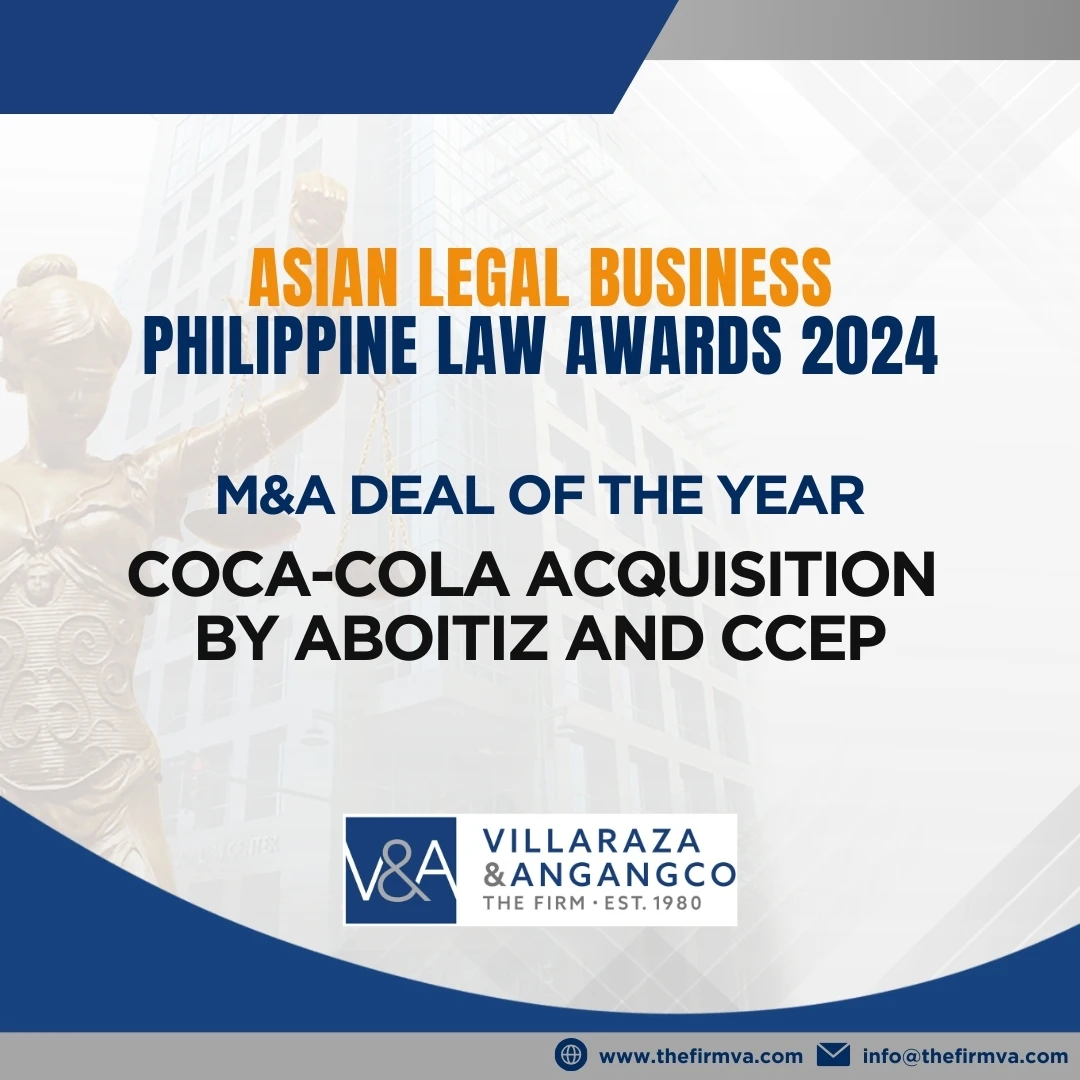 Coca-Cola Acquisition by Aboitiz and CCEP is M&A Deal of the Year at the ALB Philippine Law Awards 2024
