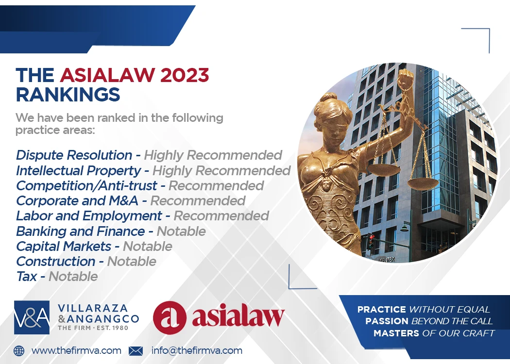 V&A Law has been ranked by asialaw under 9 practice areas and 5 industry sectors