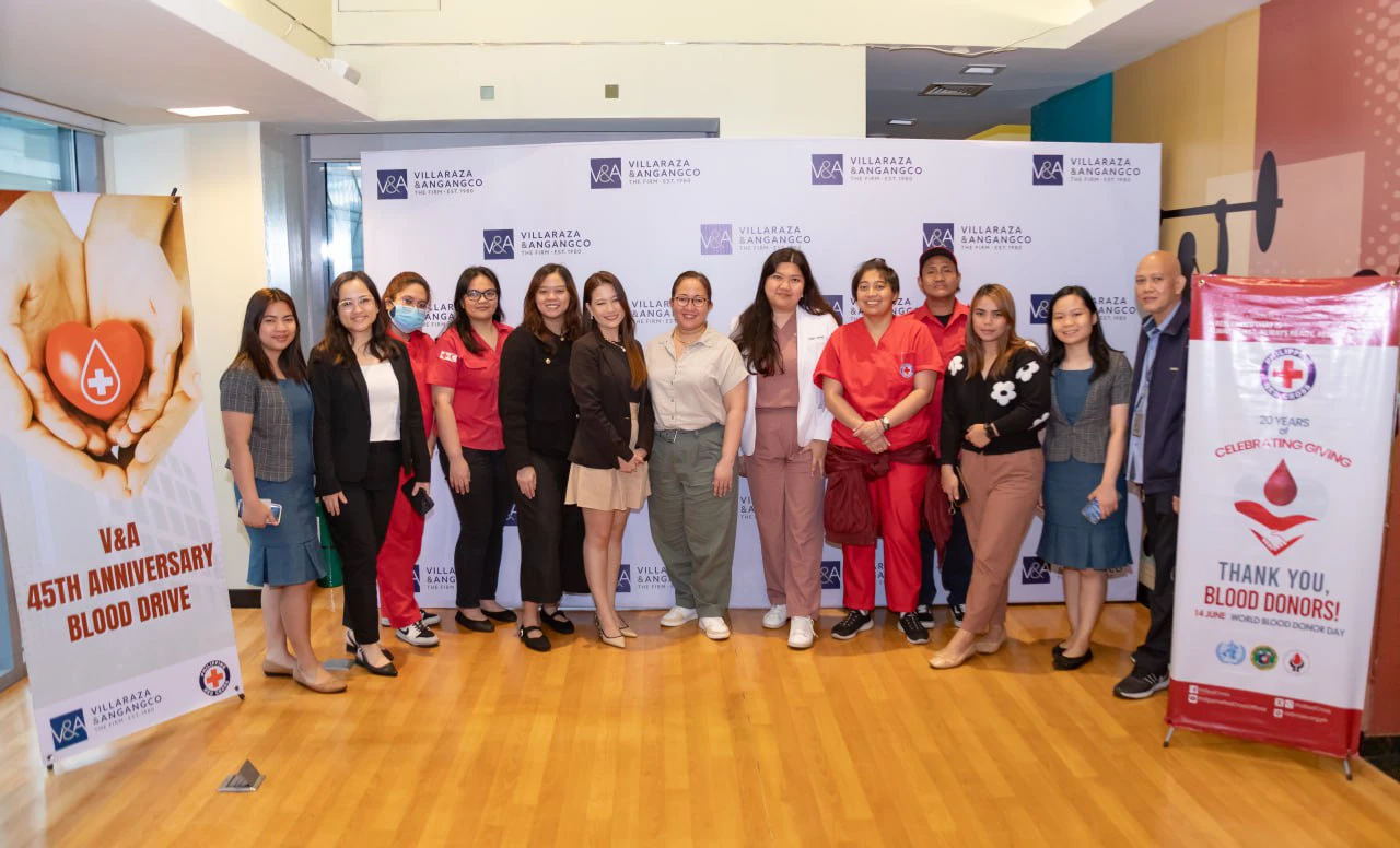 V&A Law Partners with Philippine Red Cross for Blood Donation Drive