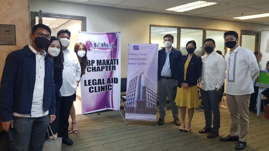 V&A lawyers provided free legal services at the IBP Makati Chapter Legal Aid Clinic