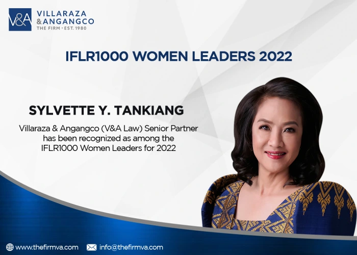 V&A Law Senior Partner recognized as among the IFLR1000 Women Leaders for 2022