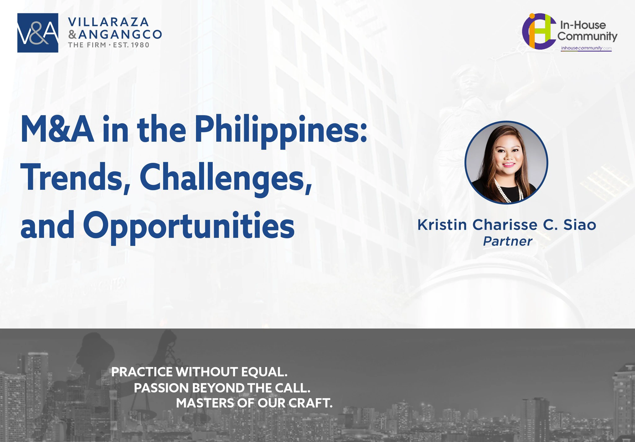 M&A Trends in the Philippines Trends, Challenge, Opportunities