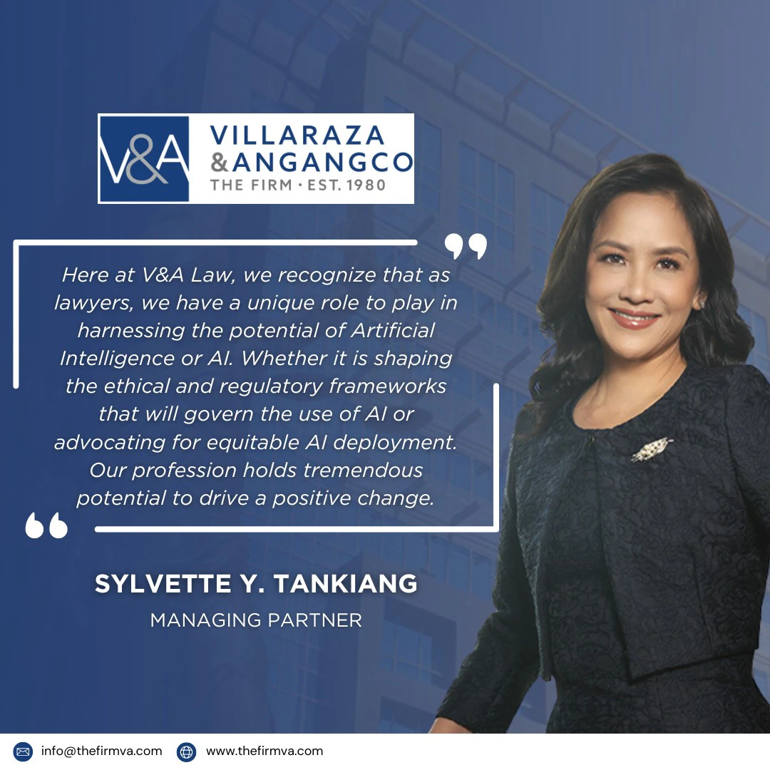 V&A Law Managing Partner Sylvette Y. Tankiang Delivers Welcome Remarks at “Balancing Act: AI and Climate” Event