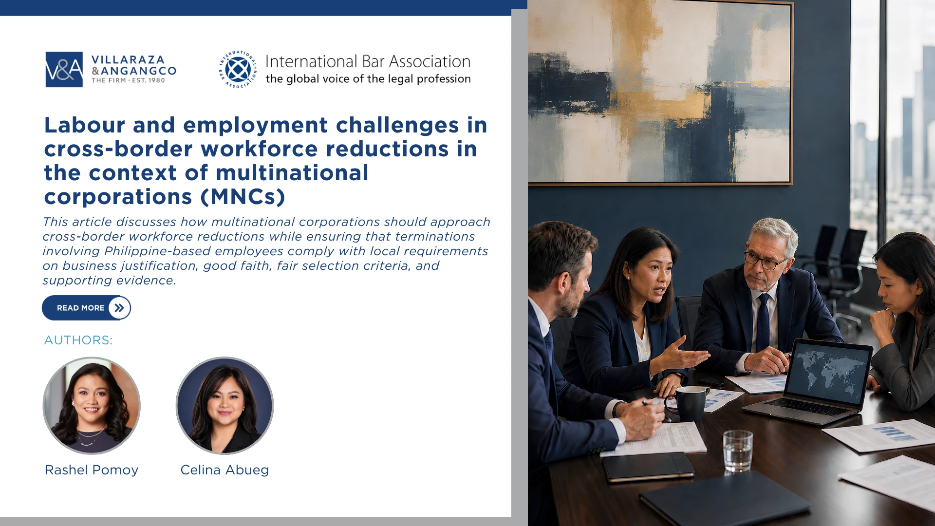 Labour and employment challenges in cross-border workforce reductions in the context of multinational corporations (MNCs) Banner